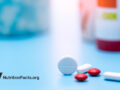 pills on a table