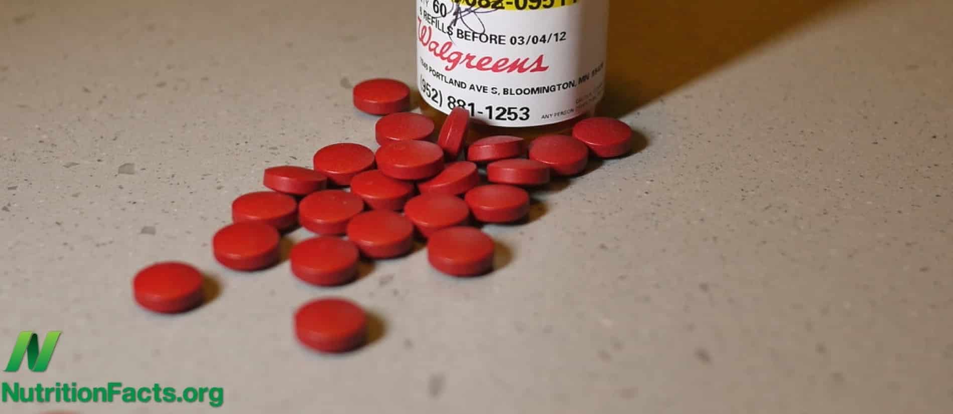 risk associated with iron supplements