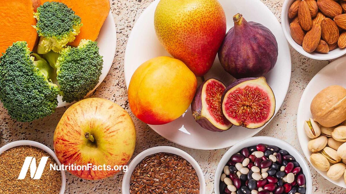 various fruits on a table