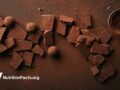 cocoa on brown background