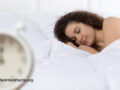 woman sleeping on her side